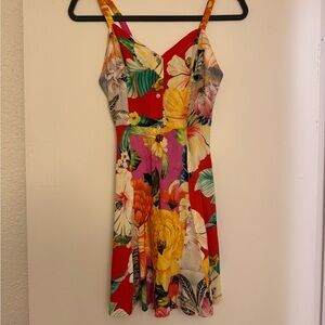 FARM RIO Floral Multicolor Dress
